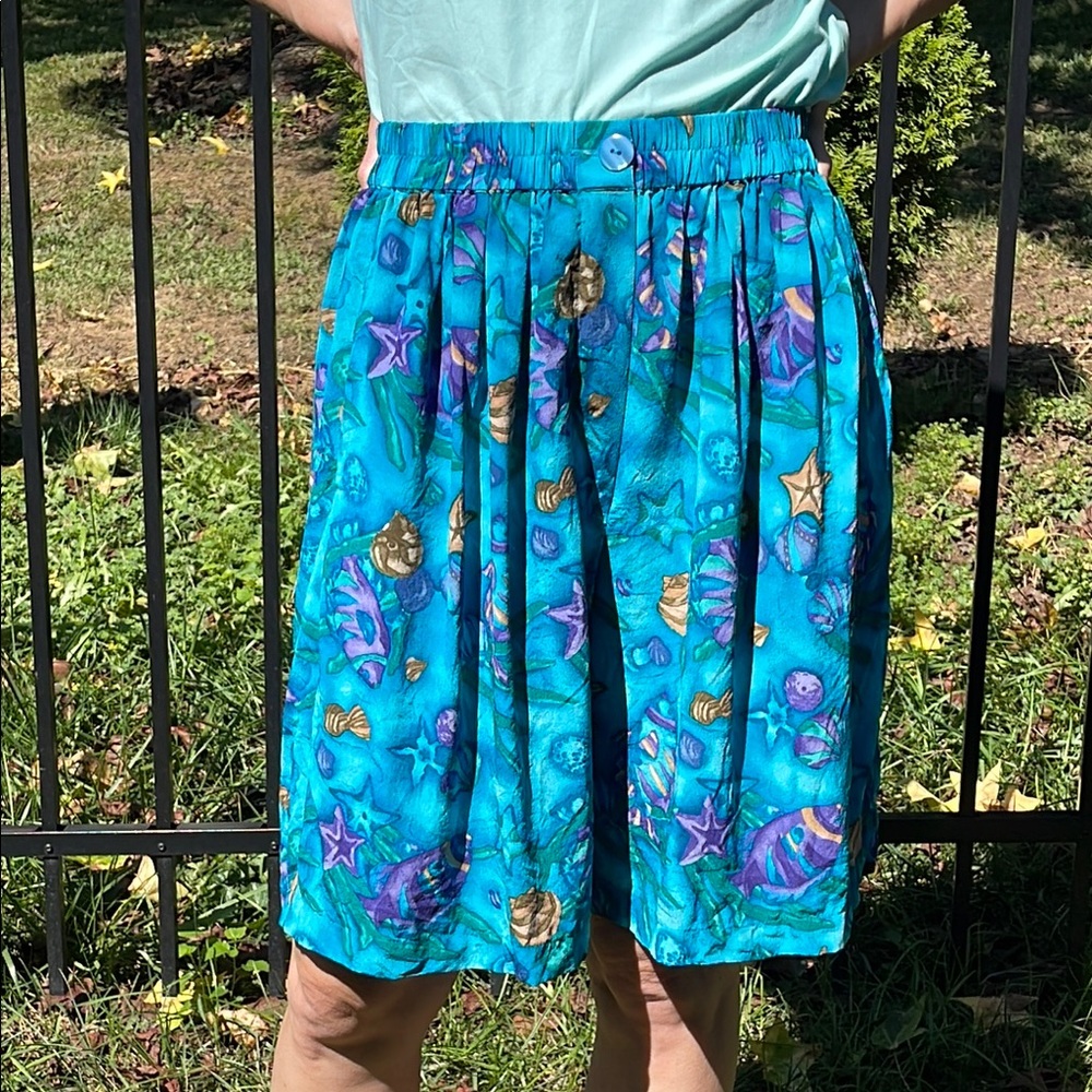 Vintage 💯% Silk Shorts